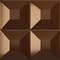 Ekena Millwork 19 5/8in. W x 19 5/8in. H Foster EnduraWall Decorative 3D Wall Panel Covers 2.67 Sq. Ft. WP20X20FOCDC - alternate 1